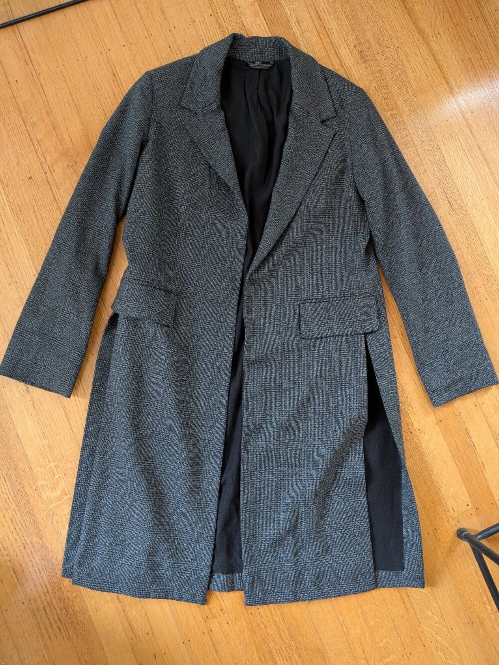 Fabulous AllSaints plaid blazer/coat